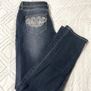 Decorative Pocket Jeans
